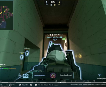 A rare CS moment: cs_office M249 Ace