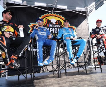 No 'head games' or smack talk on NASCAR Championship Media Day
