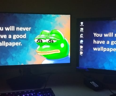 Main monitor suddenly starts flickering