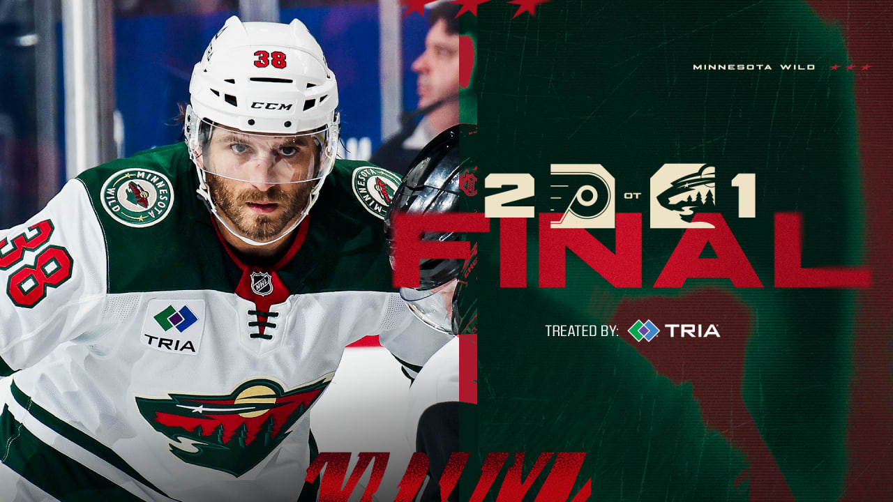 Game Recap: Flyers 2, Wild 1 (OT) Game Recap: Flyers 2, Wild 1 (OT)
