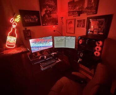 Finally finished the setup.