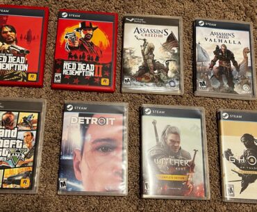 Anybody else print game covers to make fake physical copies for the shelf?