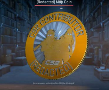 The map maker coin from Transit now also says [REDACTED] after the map got removed from the map for a variety of violations