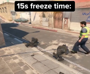What happens during the 15 seconds freeze time