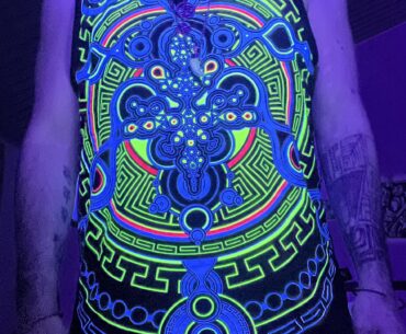 “Timothy Leary merged ideas with William Gibson….” Cyberpunk and psychedelics together… From my futuristic, psychedelic Cyber ​​​​universe… Archaic Trip D12 From Public Beta ^