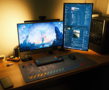 Reorganized my desk