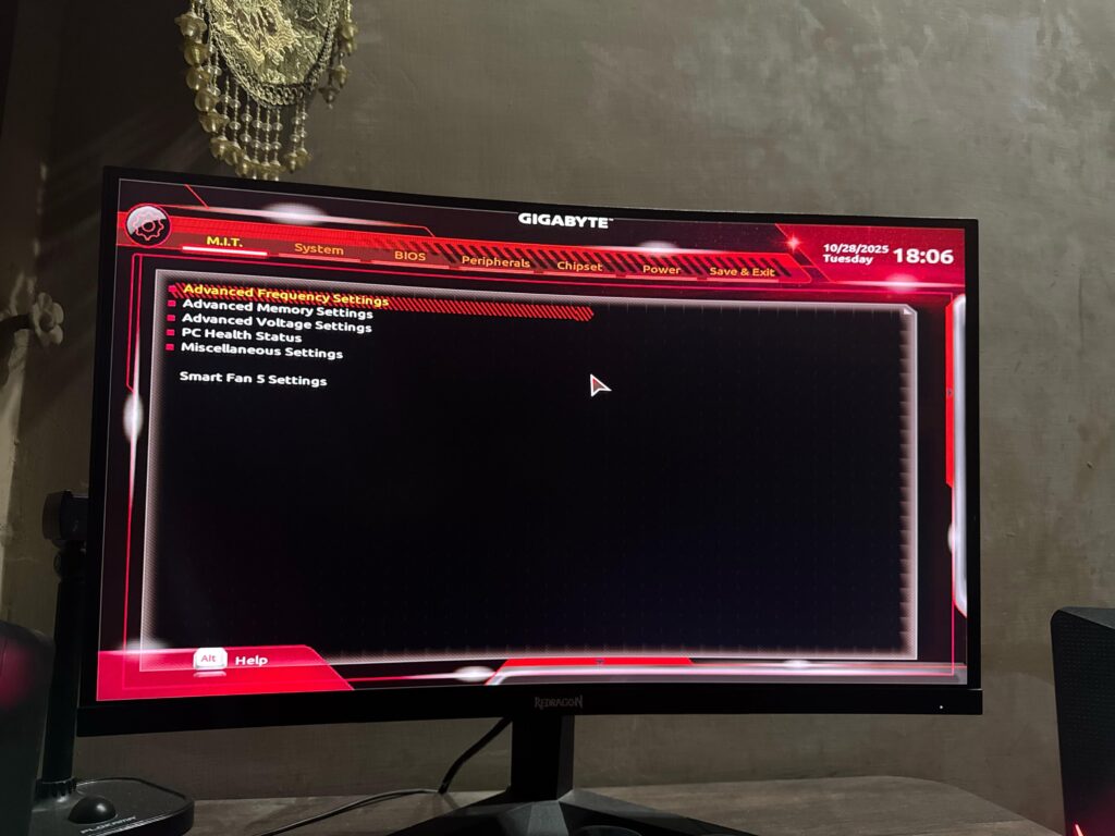 Want to enable XMP/DOCP but it seems like my BIOS is quite limited? Any tips?