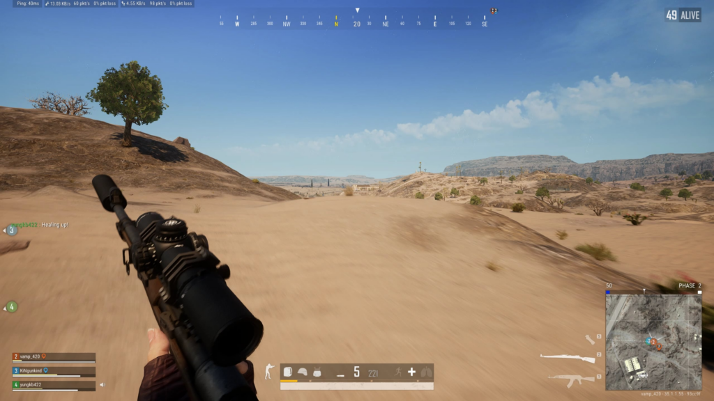 lucky shot ill admit