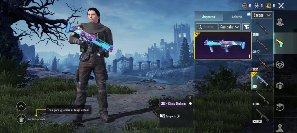 Weapon skin