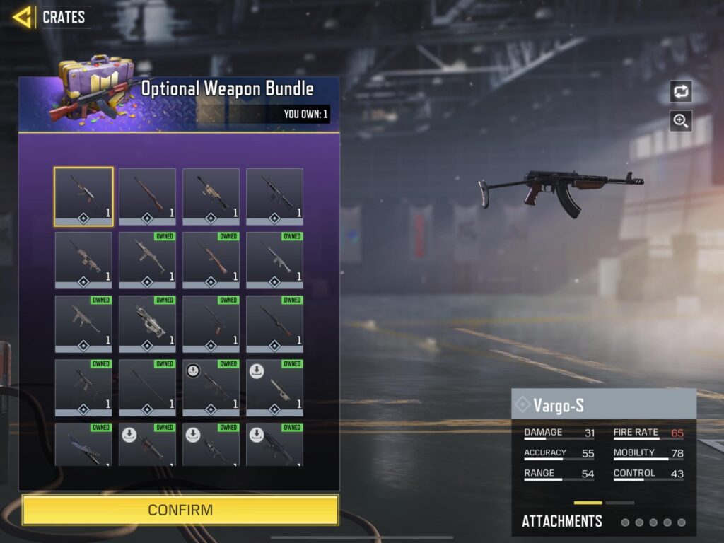Haven’t played for a year, which is the best gun here?