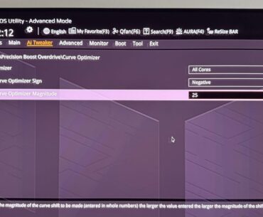 Ryzen 9800X3D undervolting (MB: ASUS TUF GAMING B850-PLUS WIFI)