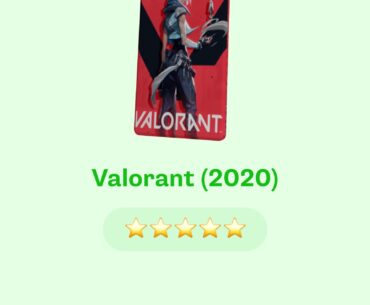 Need something that hits like Valorant. Suggestions?