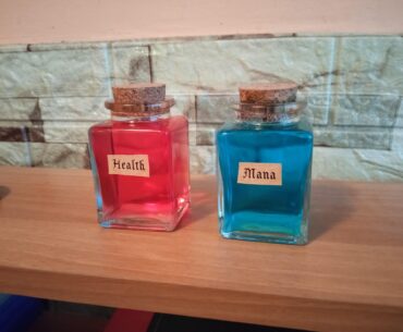 Made my own Health and Mana potions