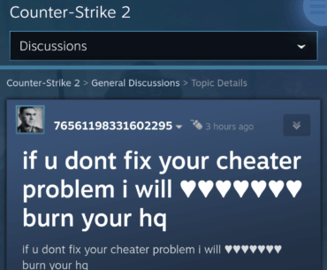 Meanwhile on Steam forums...