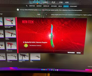Trade up - Butterfly Gamma Doppler