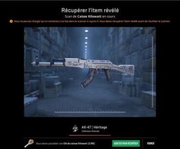 First good drop from cases
