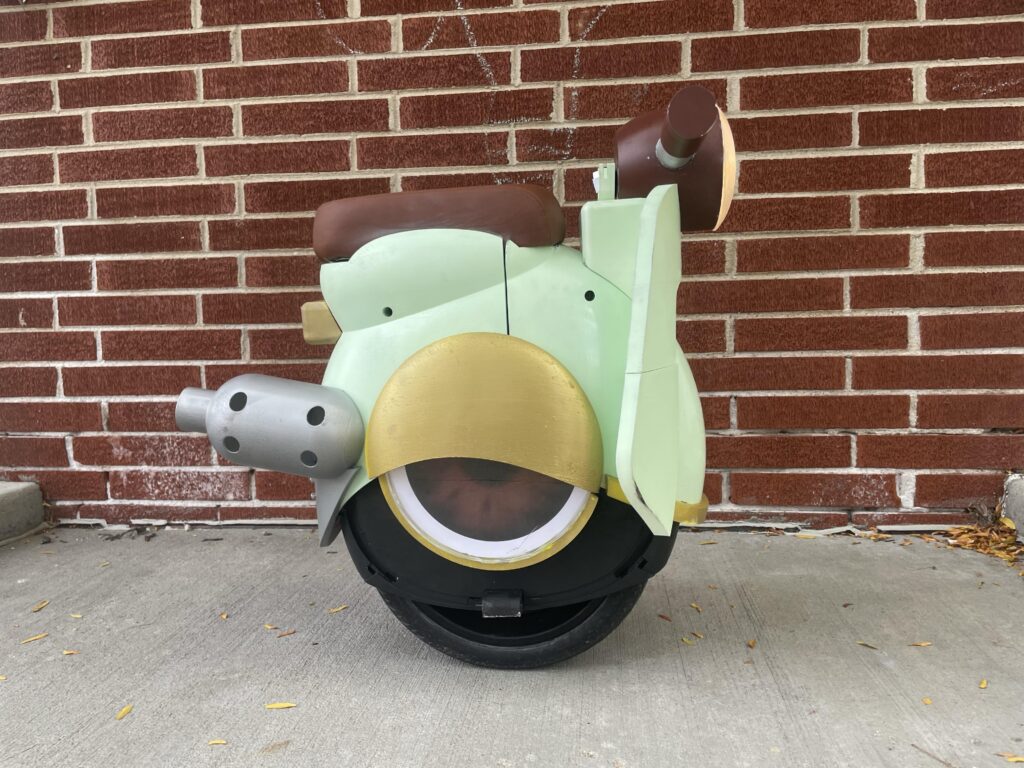 The Wheelie Scooter from Kirby Air Ride. And yes, it's rideable.