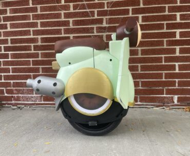 The Wheelie Scooter from Kirby Air Ride. And yes, it's rideable.