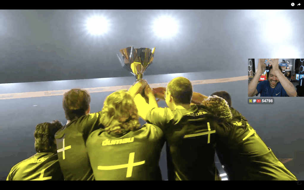From Bestia’s spot at the Major to winning a trophy — Right place at the right time I guess