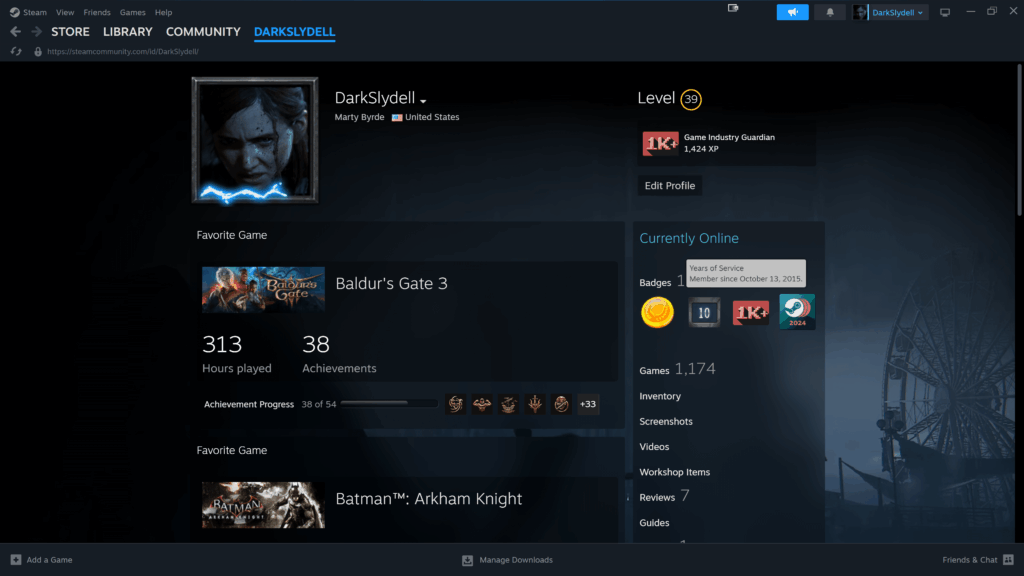 Finally made 10 years on Steam so I'm giving away a game to celebrate.