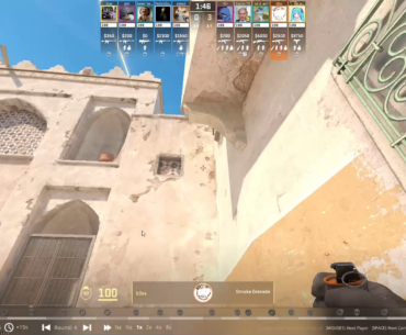 I will never have a round like this again. Ace round with 1v3, and this was my first kill of the round.