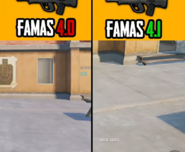 The FAMAS gets and an upgrade in the next update