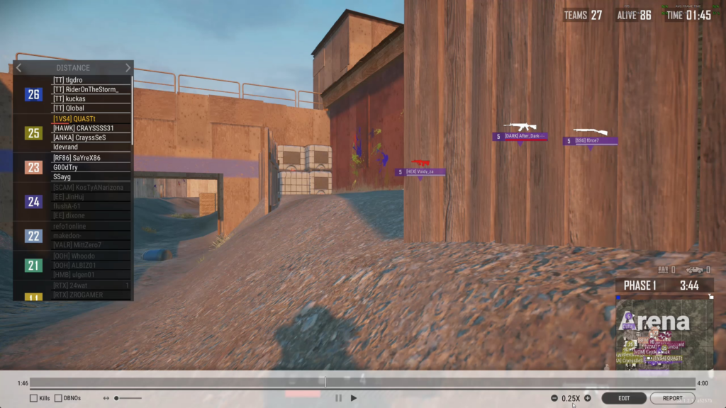 Died to someone I couldn’t see. Is this a bug or hack?