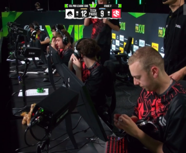 cairne broke his mouse against Team Spirit and had to play the rest of the match with a wired mouse supplied by ESL