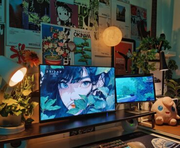 My gaming/chill setup!