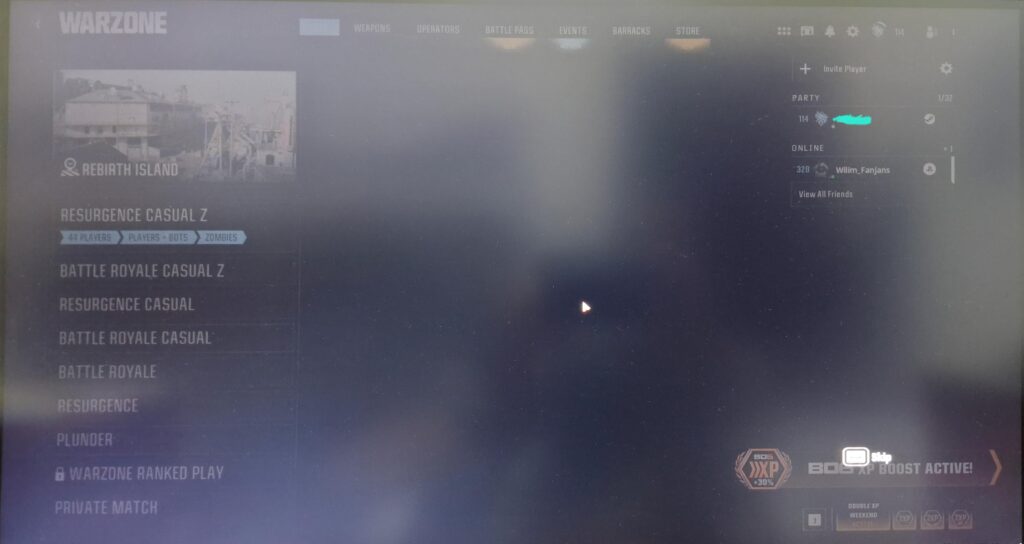 Warzone Stuck at SKIP Loading Screen