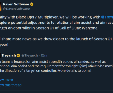 Aim Assist might be adjusted in Warzone with the Season 01 of Black Ops 7