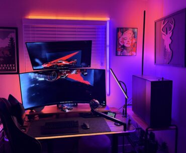 Wallpapers for stacked monitors?