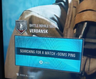 Why can't I get into a warzone game?