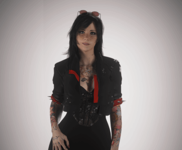 My V based on Eva from MGS Delta (yeah, i changed her hair to black)