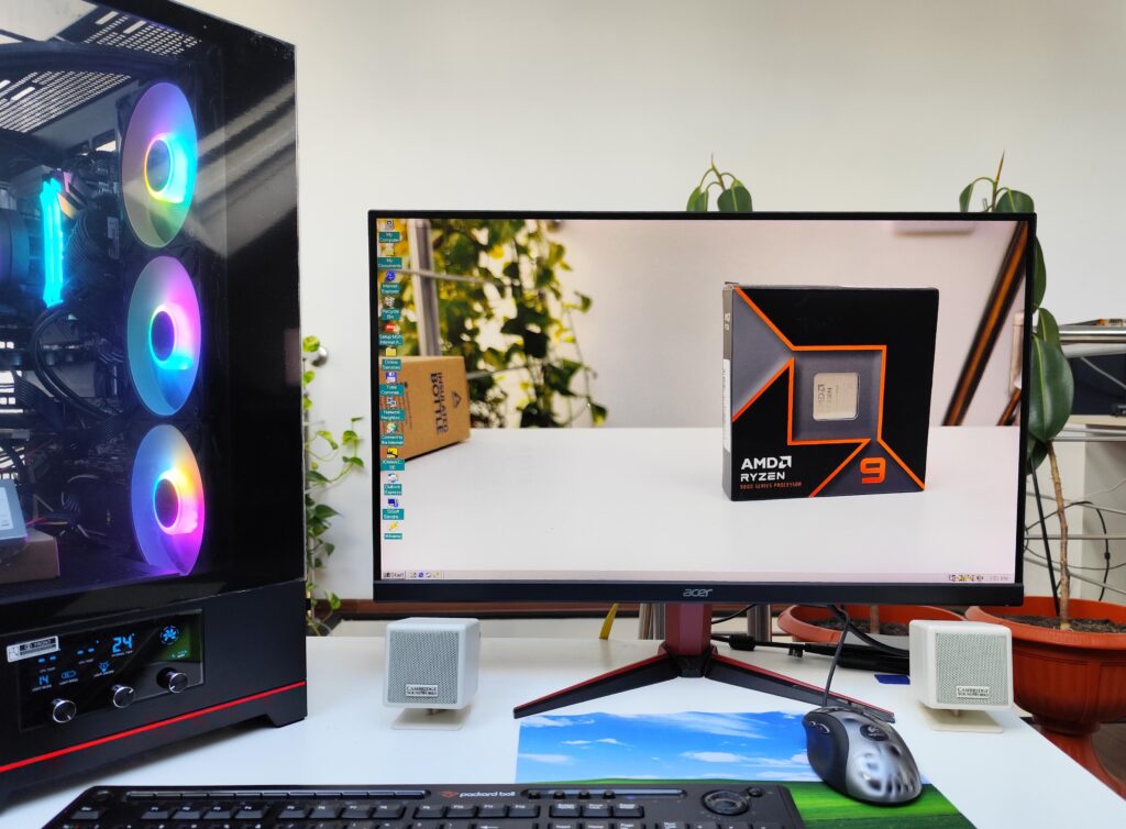 A modern build (Ryzen 9 9900X) with a plot twist
