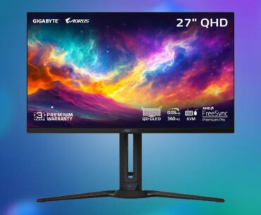 High-end & rapid Gigabyte QD-OLED 360Hz gaming monitor gets decent price cut with Amazon deal
