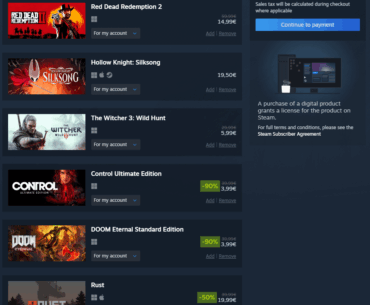 What are you buying this steam sale?
