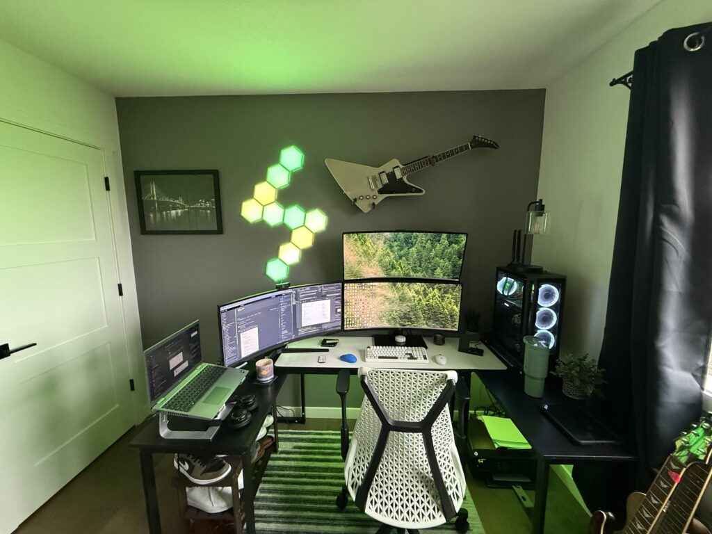 Feeling the green today