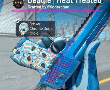 New stickers can make Deagle Heat Treated even cooler!

Altho, you still need a T1 Deagle skin…