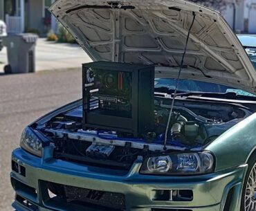 Interesting photo to showcase PC for sale on FB Marketplace