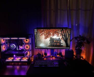 Halloween Vomit on my setup!