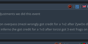 Today I Learned: HLTV Ratings can be manually adjusted