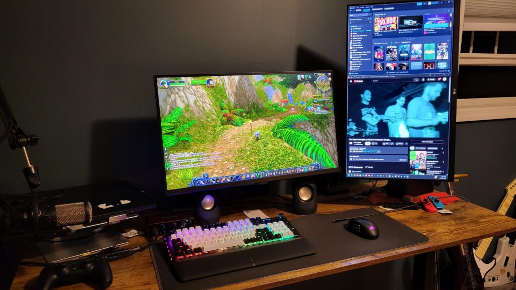 Hey, first post on here, ive posted on the r/setups or whatever it is and made some changes since then, lmk how yall like it
