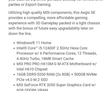 Looking to get a gaming pc for Genshin. Can this pc run it smooth at high graphics?