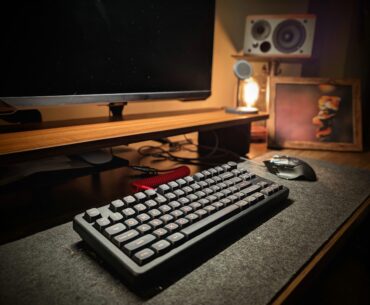 My setup, nothing too fancy here just my happy space.