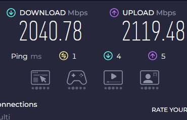 TIL that cat5e can carry 2.5G....