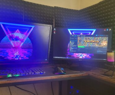 My second monitor finally came in, what yall think?