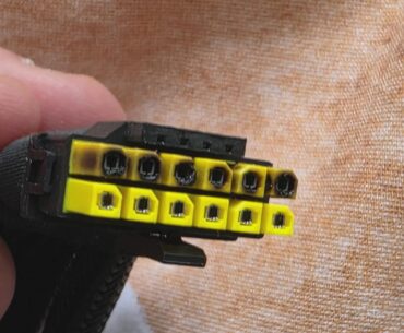 My RTX 5090 connector burned out
