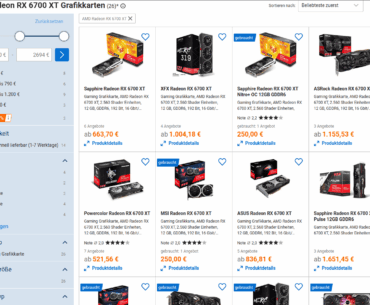 Why are these older cards so expensive in Germany?