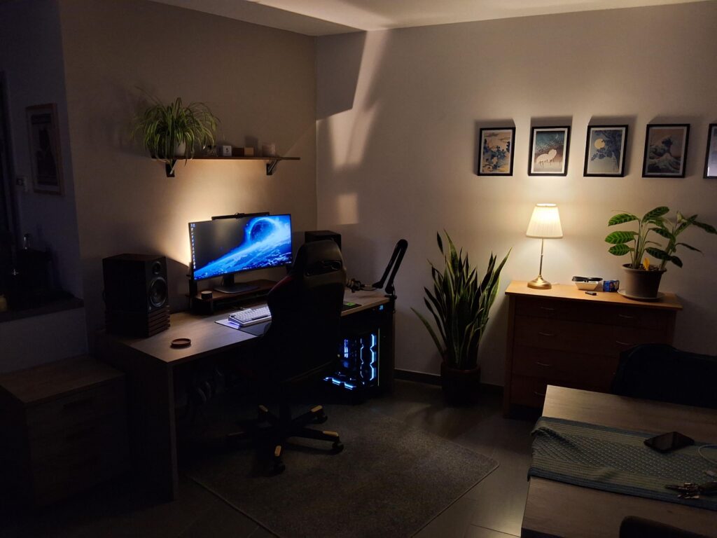 My livingroom corner.